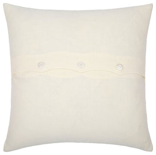 Surya Lsp-001 Cream Pillow Shell With Down Insert 20"H X 20"W