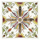 "Festive Foliage VIII" Digital Paper Print by Anne Tavoletti, 32"x32"