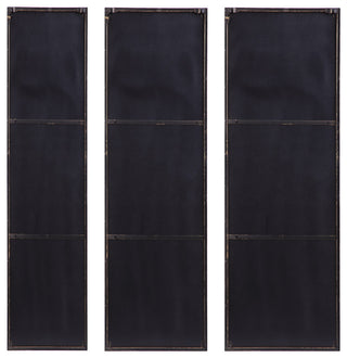 Uttermost 09631 Rowling 16" W x 47" H Rectangular Metal Framed - Gold Leaf