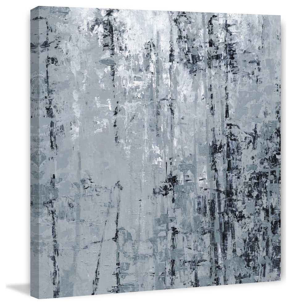 "Forest Shadow II" Painting Print on Wrapped Canvas, 32"x32"