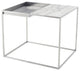 Corbett White Stone Side Table, HGNA525