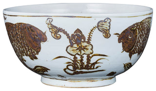 Rusty Brown Fish Bowl