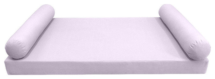 Style5 Twin Knife Edge Outdoor Mattress Bolster Slip Cover COMPLETE SET AD107