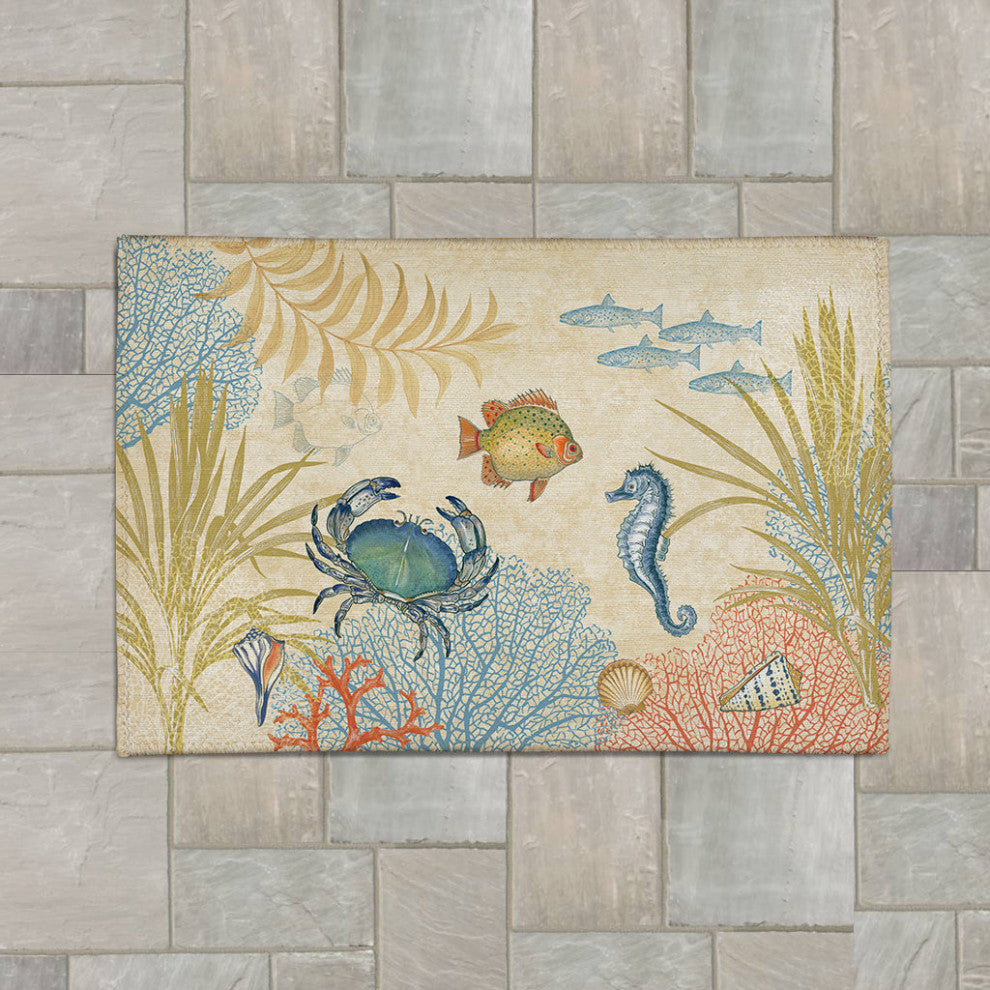 Oceana 4'x6' Outdoor Area Rug, 4'x6'