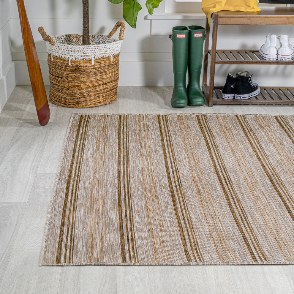 Bo Modern Farmhouse Wide Stripe, 4'x6'