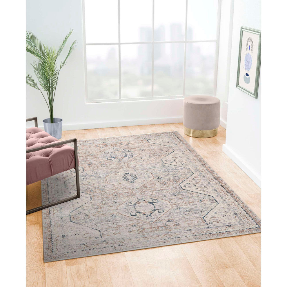 Heirloom Caspian Area Rug - Blue, 7'10"x10'