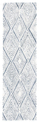 Safavieh Couture Abstract Collection, ABT350 Rug, Ivory/Charcoal, 2'3"x12'