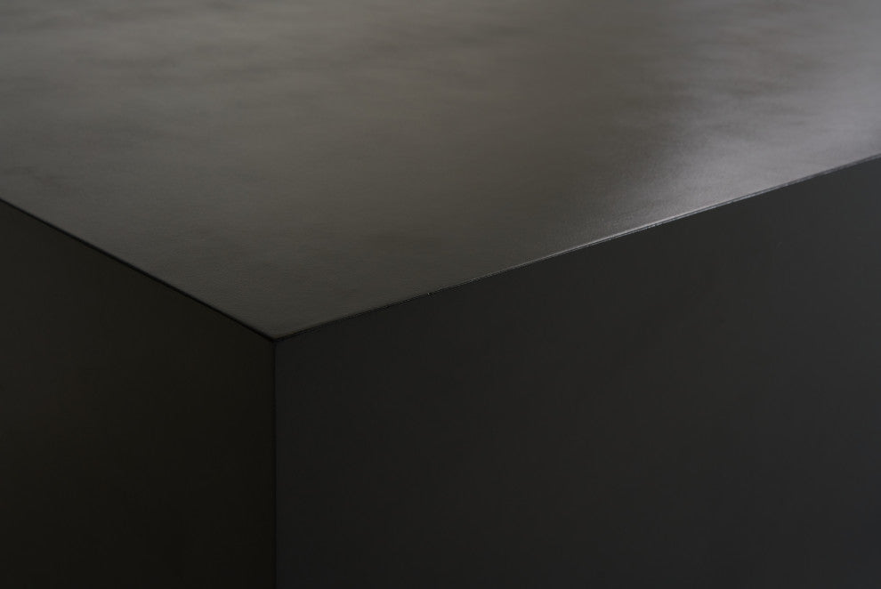 Modrest Fresno Modern Black Concrete Coffee Table