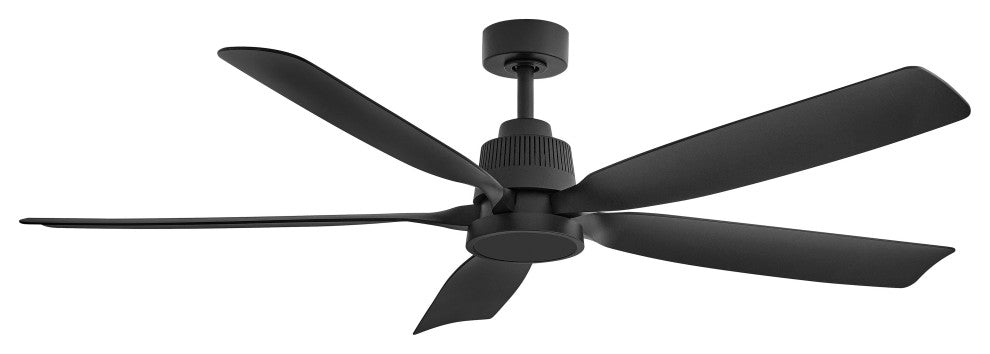 Hinkley Bodin 64" Led Smart Fan, Matte Black