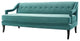 Armchair and Sofa Set, Set of 3, Velvet, Teal Blue, Modern, Lounge Hospitality