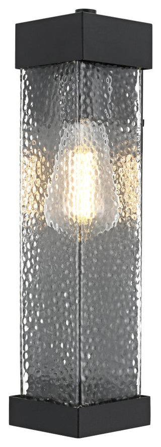Home Living 5" Outdoor Wall Sconce, Black
