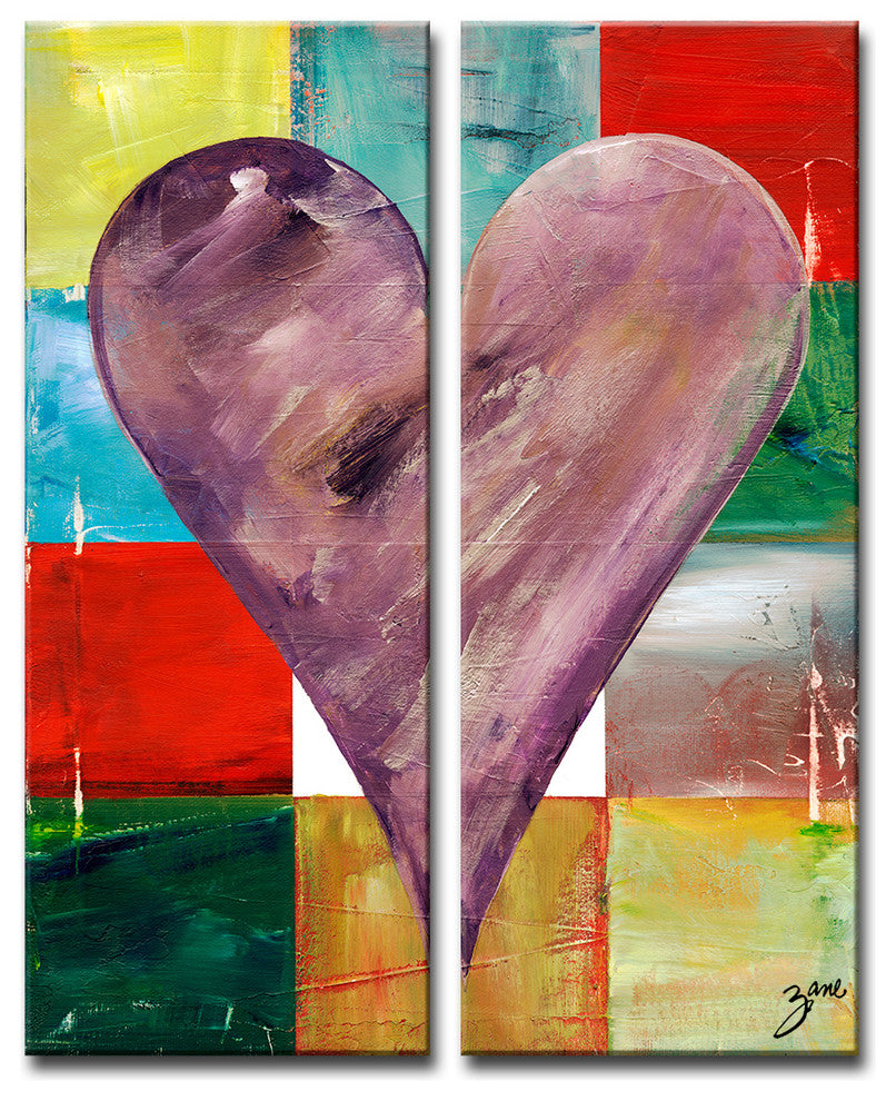 Heartwork "Cairo" 2-Piece Canvas Art Set, 40"x16"