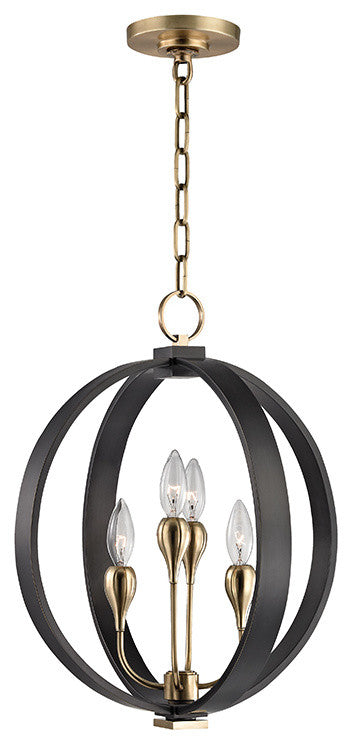 Dresden, 4 Light, Chandelier, Aged Old Bronze Finish