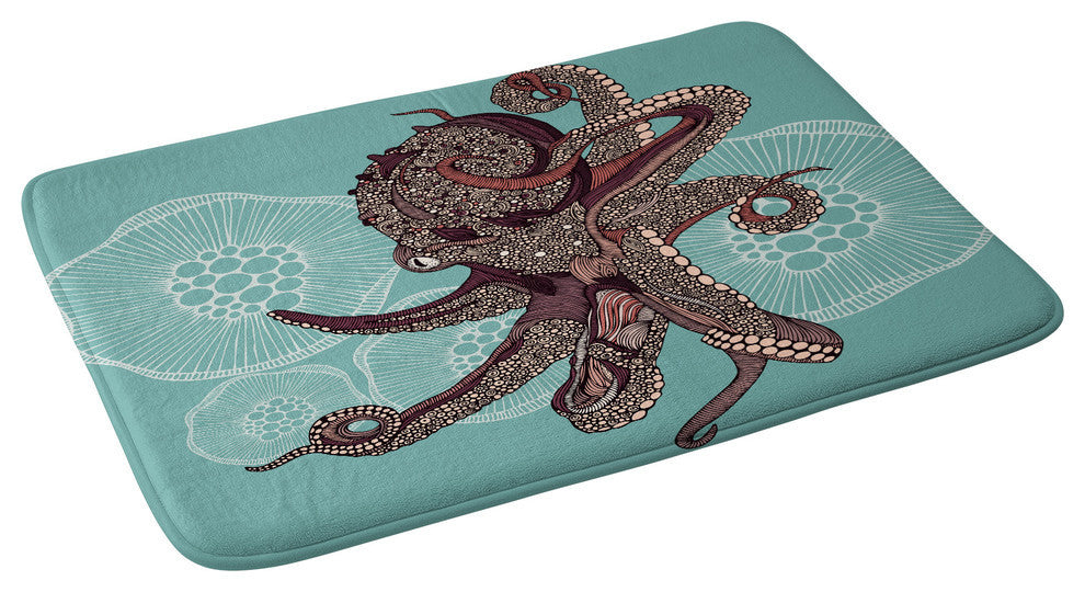 Valentina Ramos Octopus Bloom Memory Foam Bath Mat