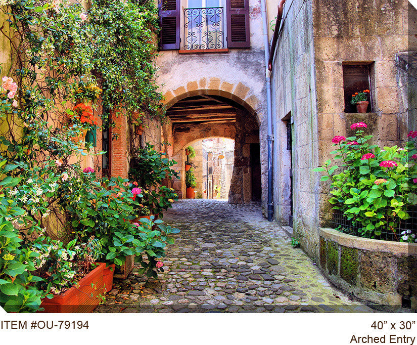 Arched Entry Outdoor Art