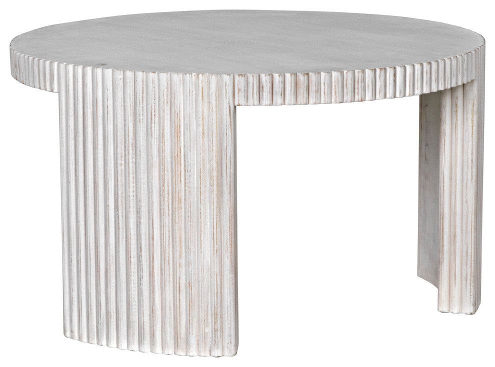 Jgor Side/Coffee Table, White Wash