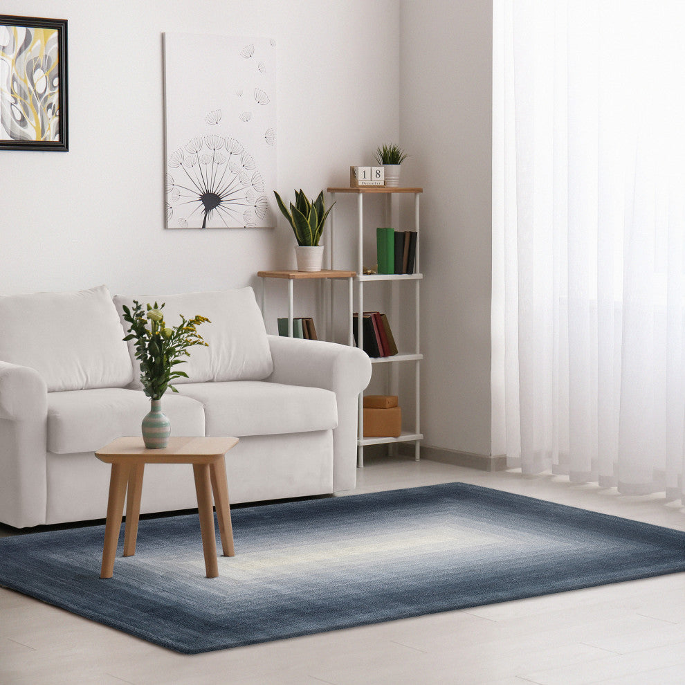 Tivoli Dream Border Indoor Rug Denim 8'3"x11'6"