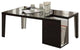 Furniture of America Lucio Contemporary Wood Coffee Table with Storage in Black