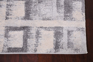 Geometric Oriental Transitional Turkish Rug Contemporary Carpet 3x8