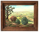 Aqueduct. Mexican Oil Painting