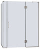 Dreamline Unidoor-X 58"x34.375"x72" Hinged Shower Enclosure
