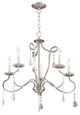 Callisto 5-Light Chandelier, Brushed Nickel