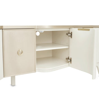 La Marisia Media Cabinet, Creamy Pearl