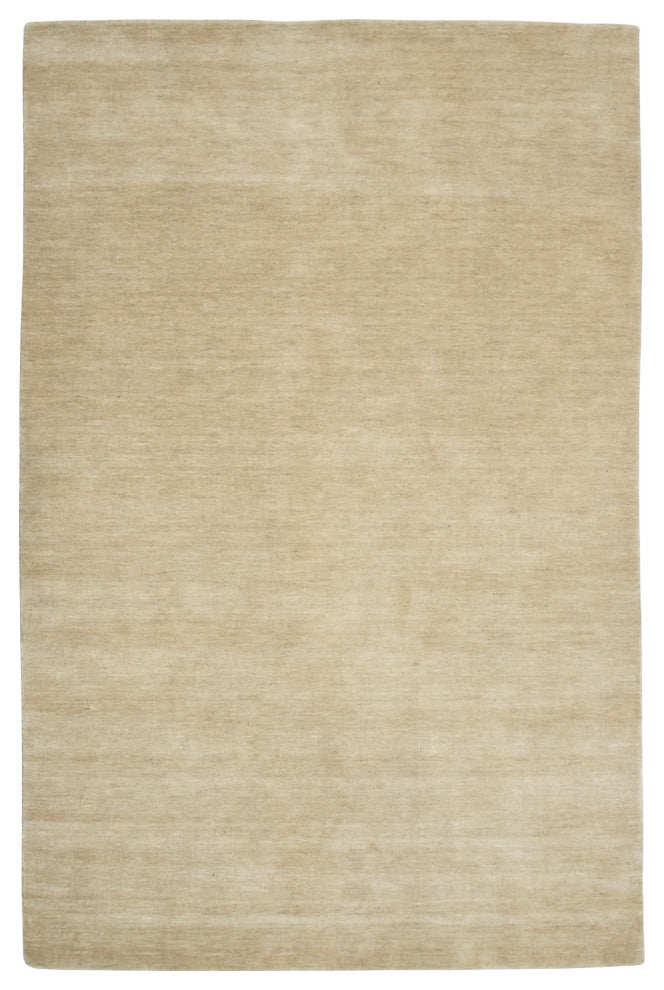 Arizona Rye Area Rug, Ivory, 2' x 3', Solid