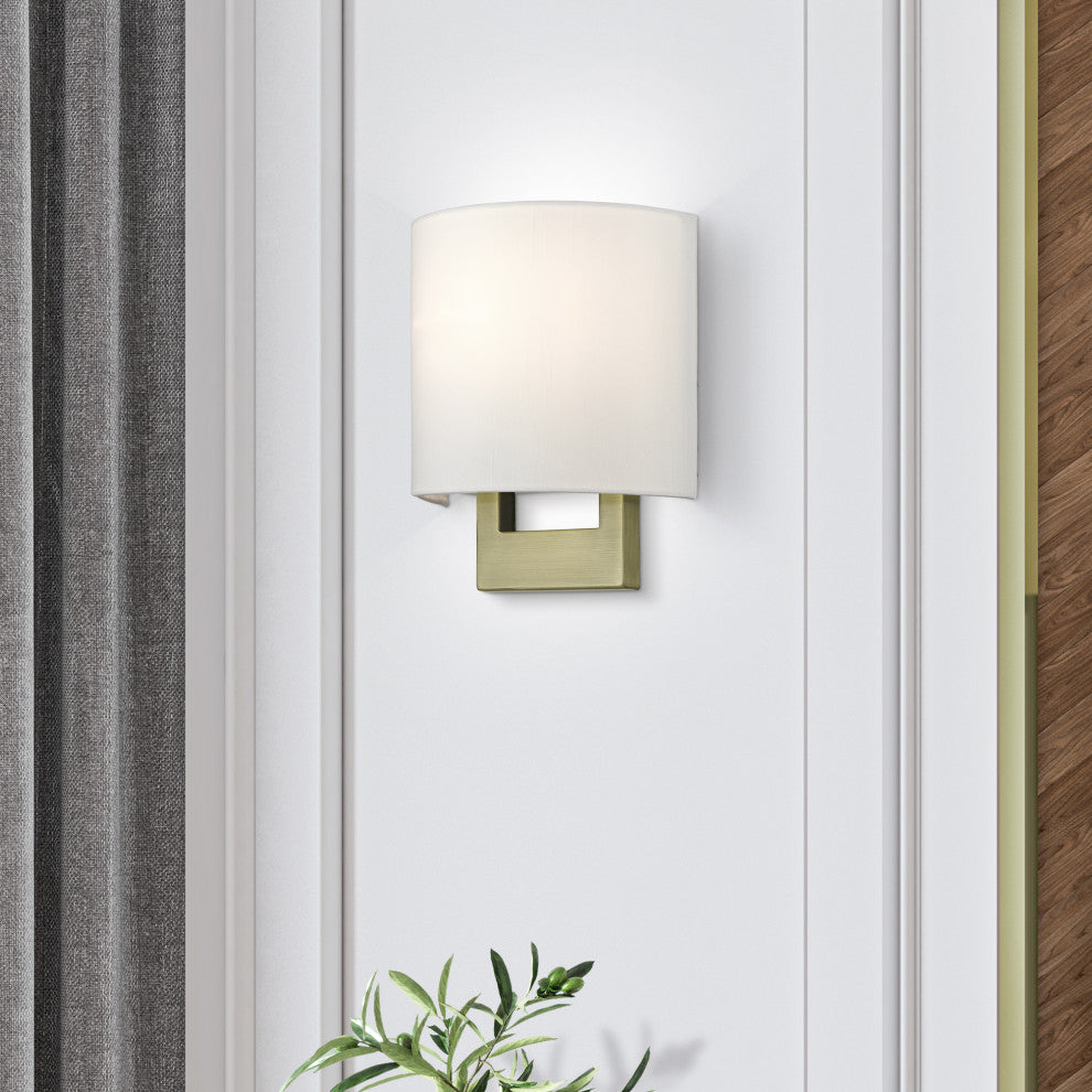 ADA Wall Sconces 1-Light Antique Brass Petite ADA Sconce