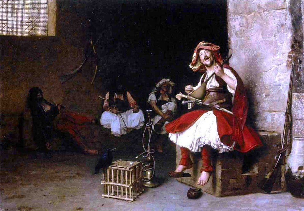 Jean-Leon Gerome Bashi-Bazouk Singing Wall Decal