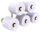 Waverly Place 5 Roll Reserve Roll Toilet Paper Holder, Polished Nickel