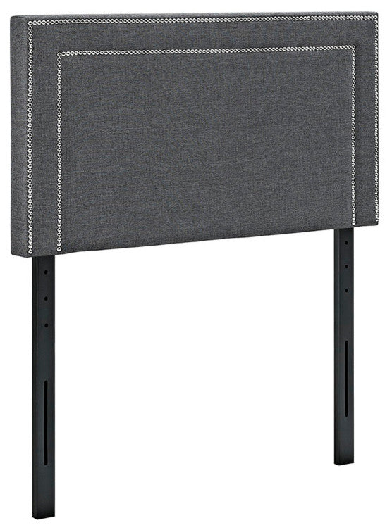 Jessamine Twin Upholstered Fabric Headboard
