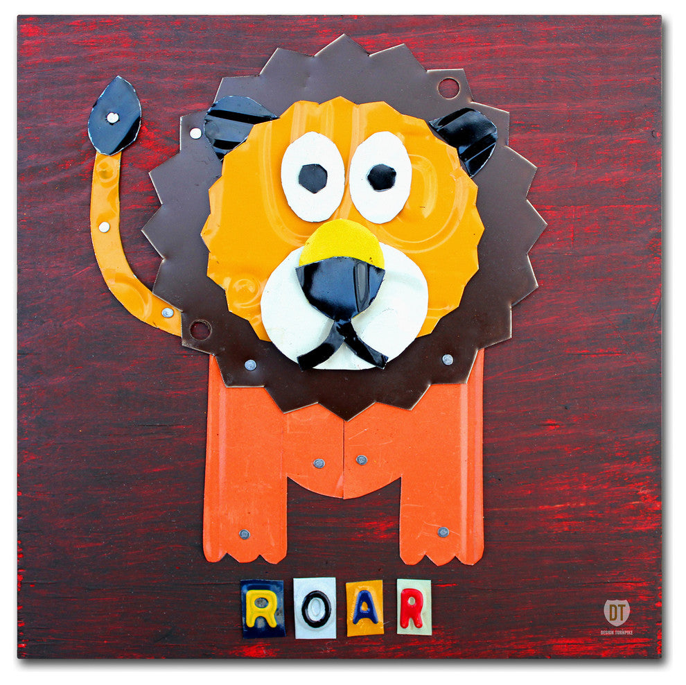 "Roar The Lion" Canvas Art by Design Turnpike