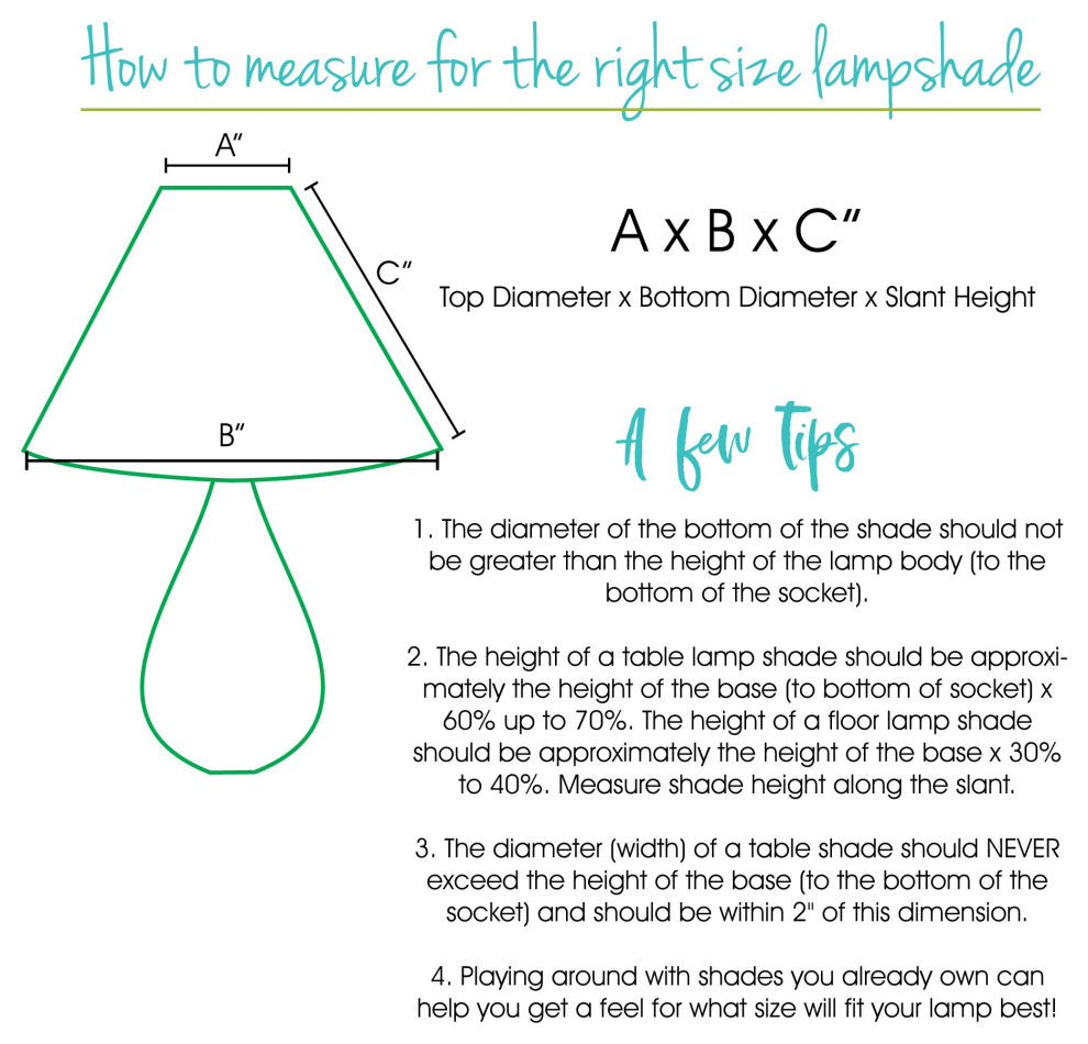 18" Biege Sloped Euro Bell Pongee Shantung Lampshade