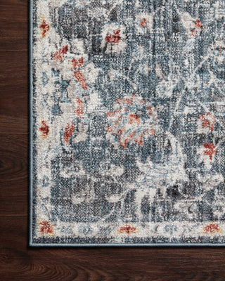 Loloi II Cassandra Blue / Rust 2'-6" X 7'-9" Area Rug