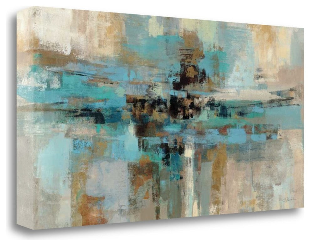 "Morning Fjord" By Silvia Vassileva, Giclee Print on Gallery Wrap Canvas