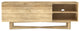 Harrow Solid Mango Wood TV Media Stand, Natural For TVs up to 65 inches