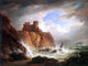 Alexander Nasmyth A View of Tantallon Castle, 21"x28" Wall Decal