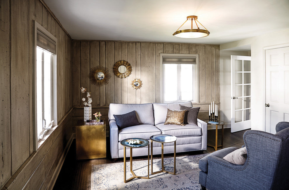 Hinkley Lighting 3382 Collier 4 Light 22"W Semi-Flush Bowl - Black Oxide