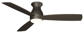 Hugh 52" Fan, Matte Greige With LED Light Kit