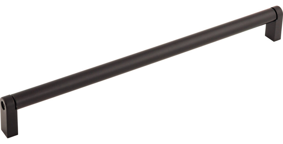 Top Knobs M1020 Pennington 11-3/8 Inch Center to Center Handle - Flat Black