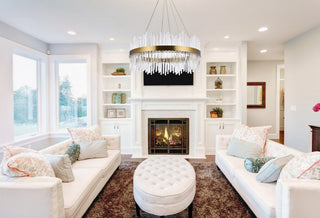 Contemporary Gold 18-Light Chandelier