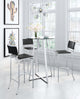 Lemon Drop Bar Table Chrome