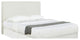 Coaster Pirro 46" x 65" Fabric Upholstered Queen/Full Headboard in Sand Beige