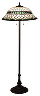 Meyda Lighting 31975 62" High Tiffany Roman Floor Lamp