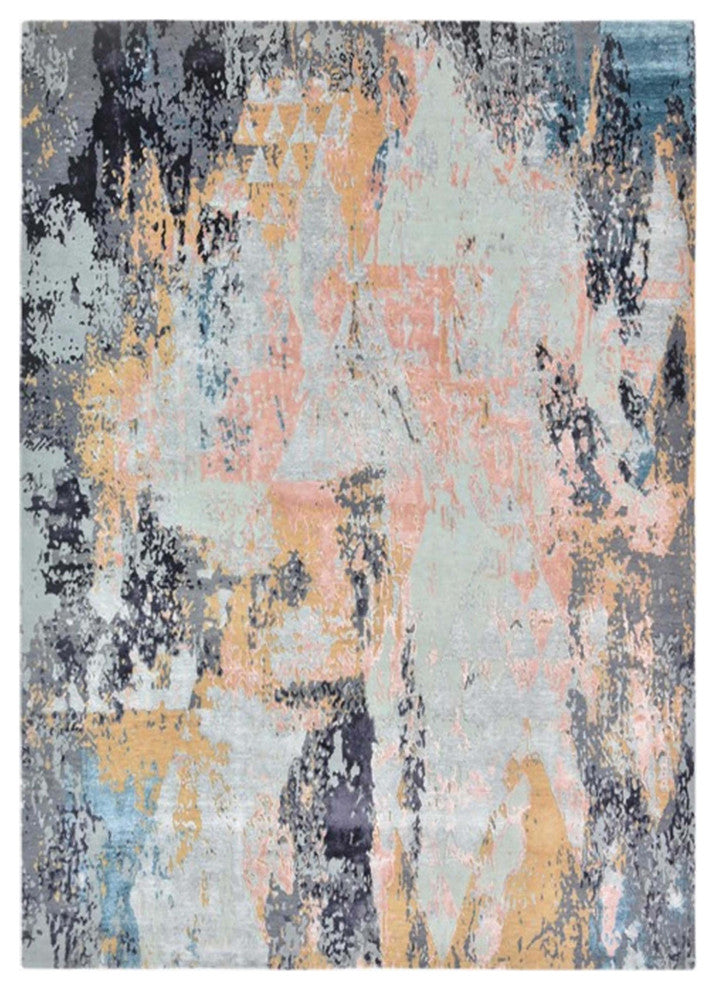 Ahgly Company Indoor Rectangle Mid-Century Modern Area Rugs, 4' x 6'