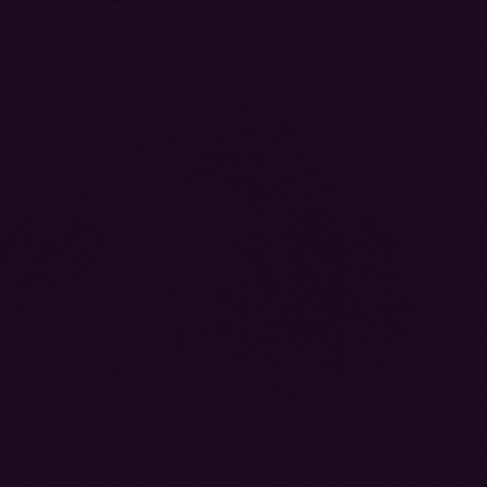 Square Upholstered Bed, Velvet Aubergine, Full