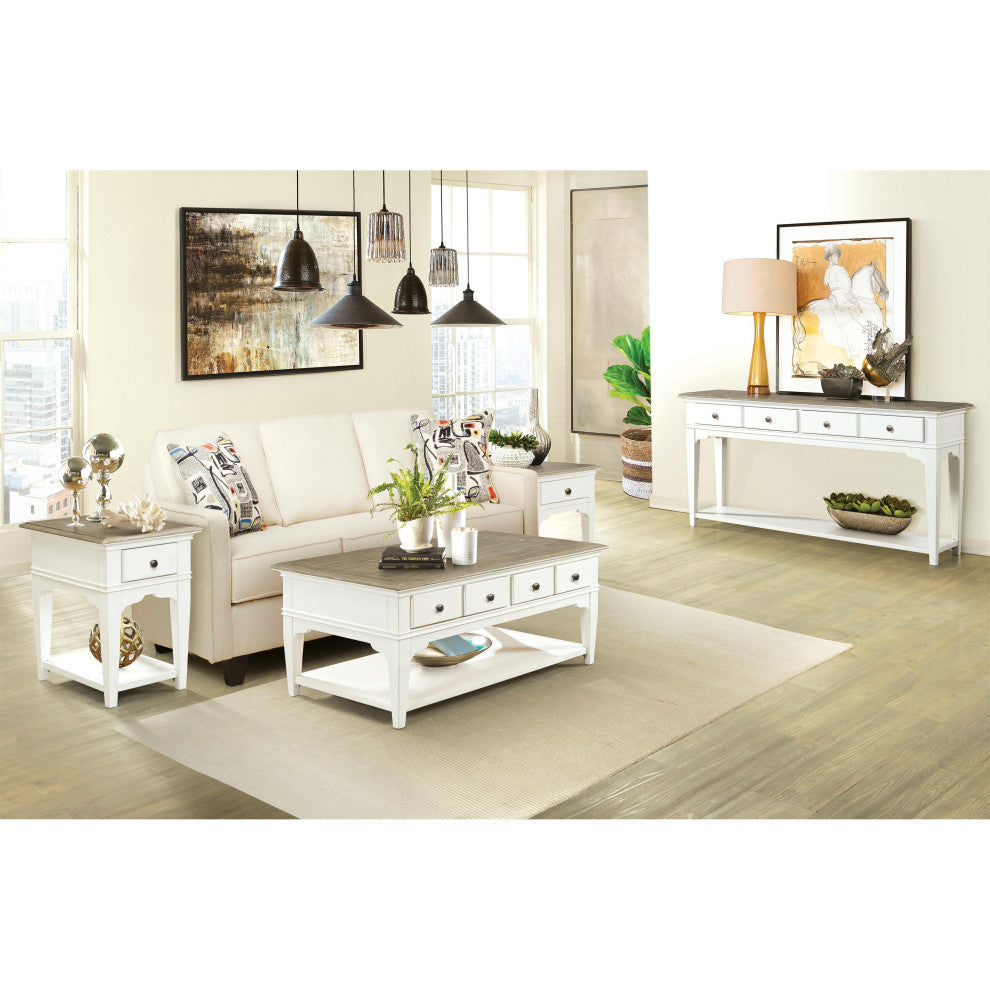 Riverside Furniture Myra Leg Side Table