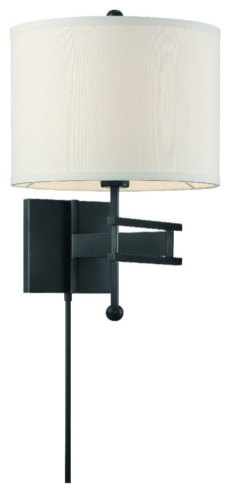 Marshall 1 Light Matte Black Wall Mount