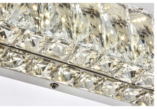 Monroe Integrated LED Chip Light Wall Sconce in Chrome
